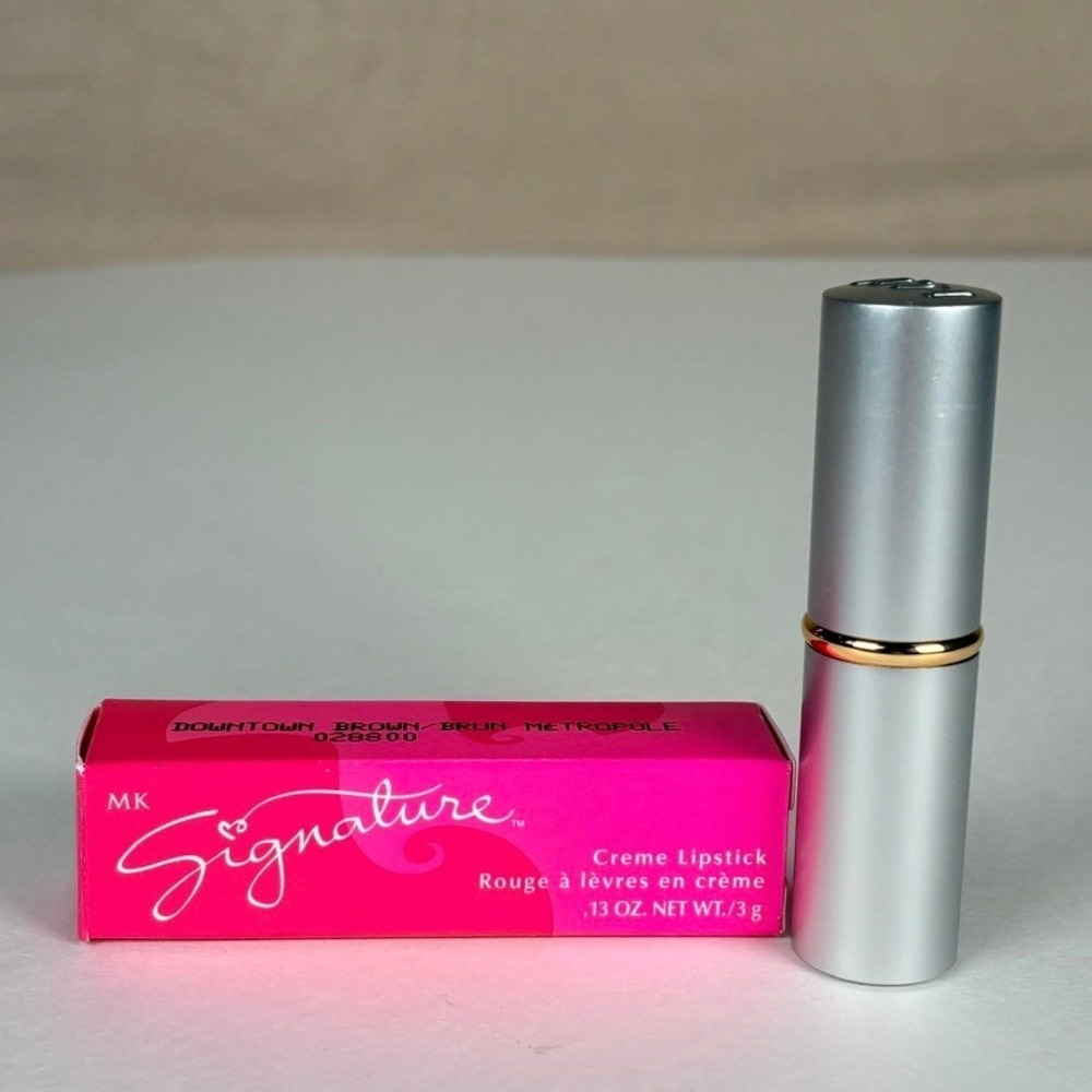 NEW Mary Kay DOWNTOWN BROWN MK Signature Creme Lipstick 028800 NOS .13 oz